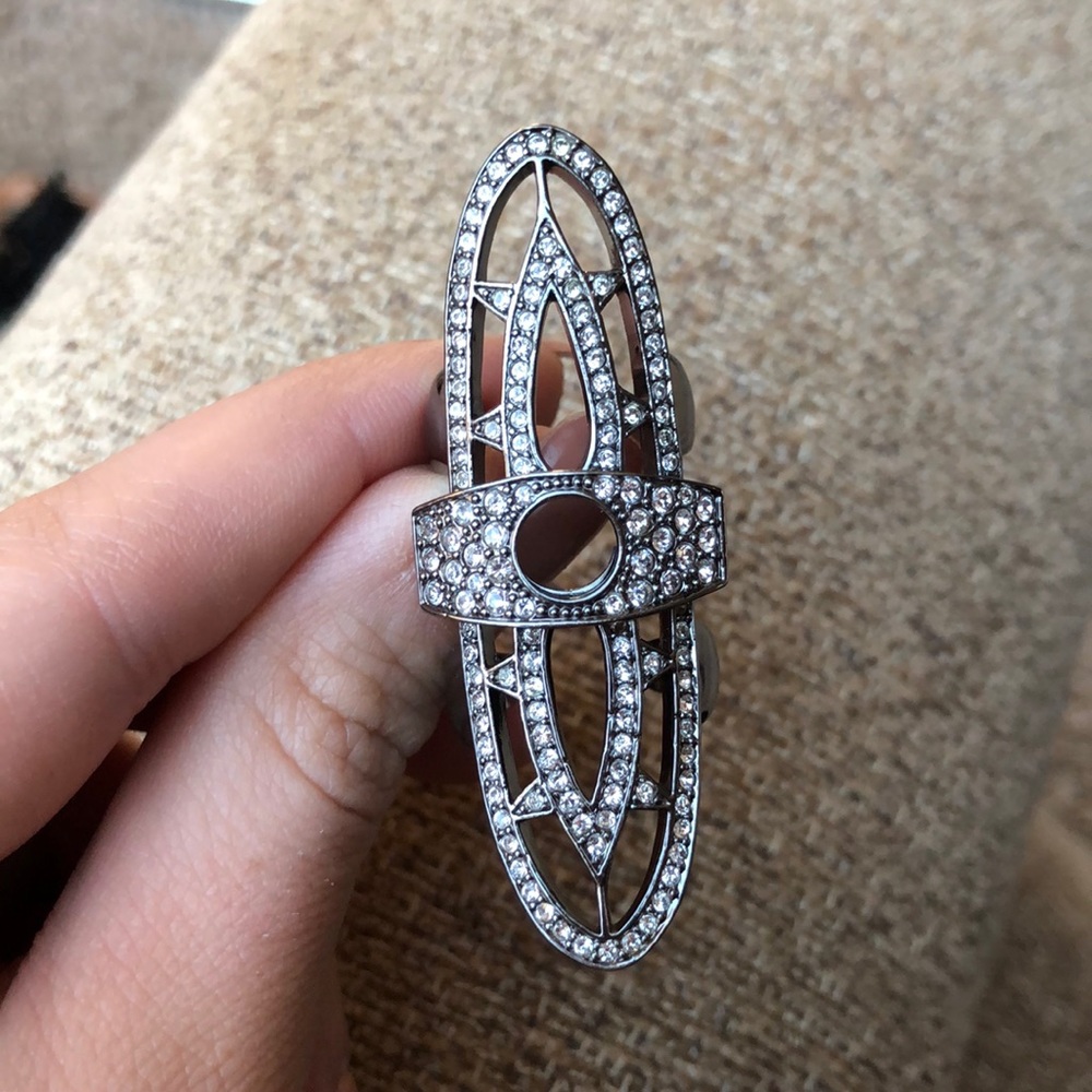 Cc Skye Statement Shield Knuckle Ring - image 2